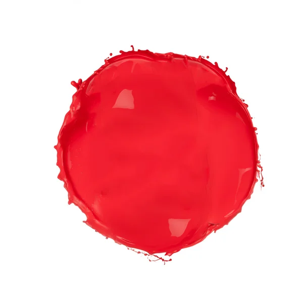 Красный круг — стоковое фото