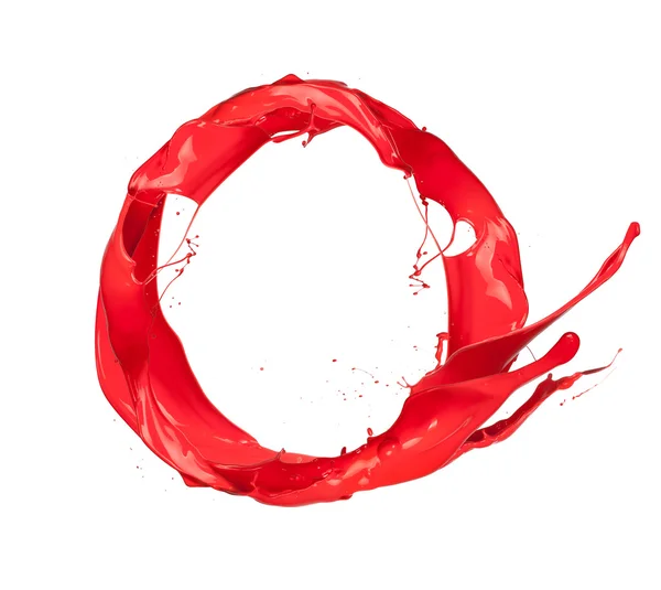Красный круг — стоковое фото
