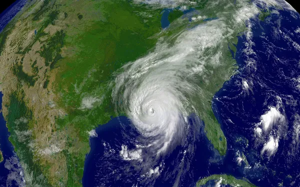 Ураган Катрина - 2005 — стоковое фото