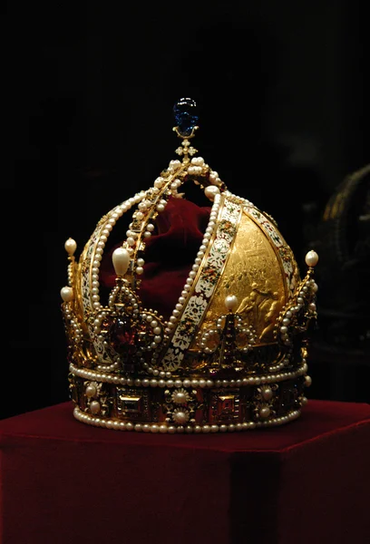 Золотая Корона императора Рудольфа II — стоковое фото