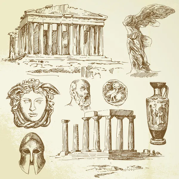 Старинная Греция — стоковый вектор