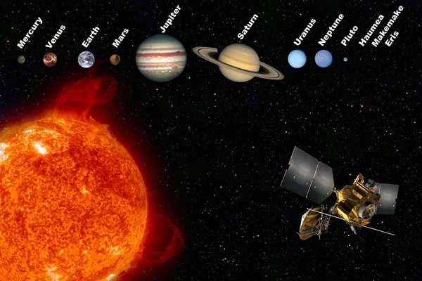 Солнечная система - планет — стоковое фото
