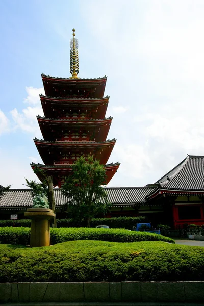 Sensoji Храм, Токио, Япония — стоковое фото