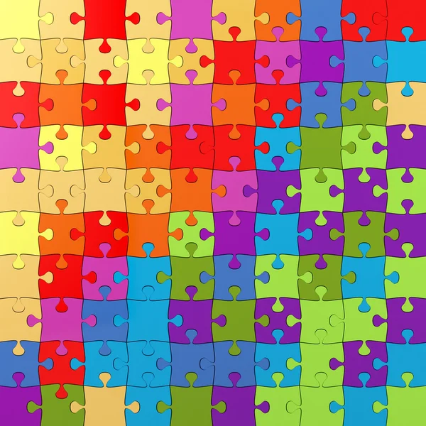 Иллюстрации многоцветный головоломки, головоломки — стоковое фото