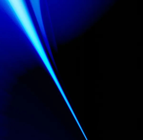 Абстрактные синий лазерный луч — стоковое фото