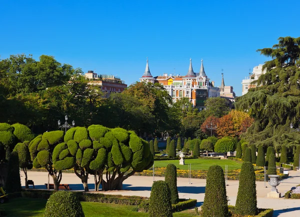 Парк приятный отдых в Мадрид Испания — стоковое фото