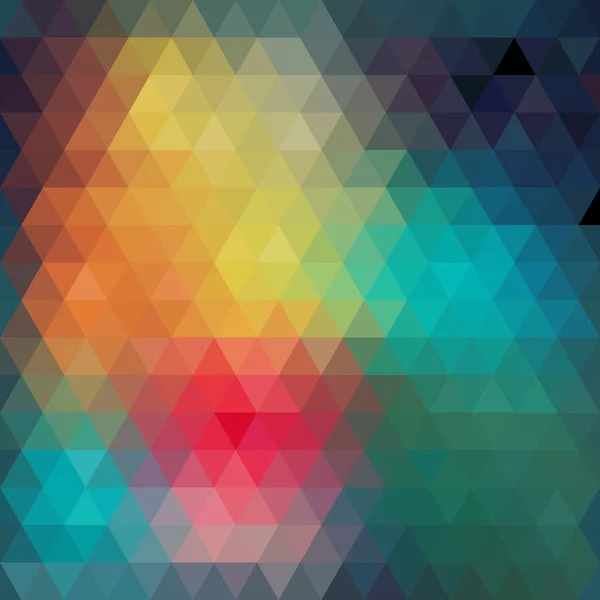 Треугольники узор из геометрических фигур. Красочная мозаика фон — стоковое фото
