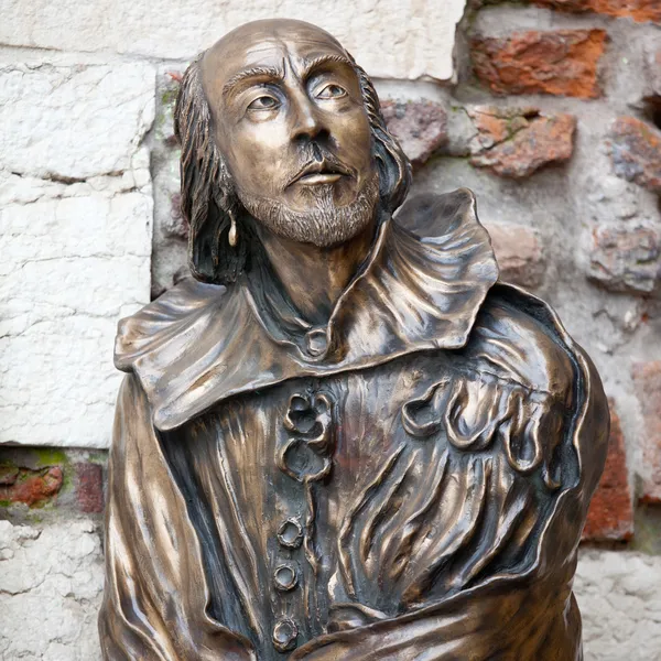 Статуя Уильяма Шекспира Стоковое Фото