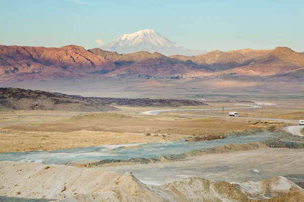Вид на гору Арарат — стоковое фото