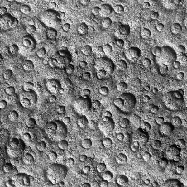 Бесшовные текстуры поверхности Луны Стоковое Изображение