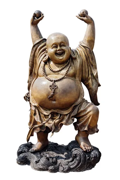 Улыбающийся Будда Лицензионные Стоковые Фото