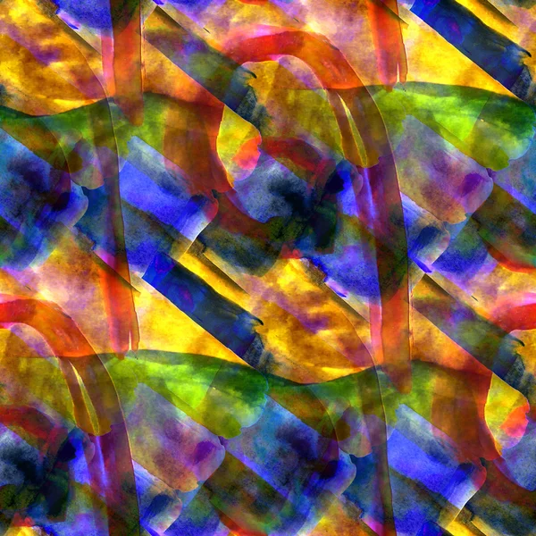 Абстрактное искусство синий, зеленый, желтый бесшовные кубизм Пикассо текстуры — стоковое фото