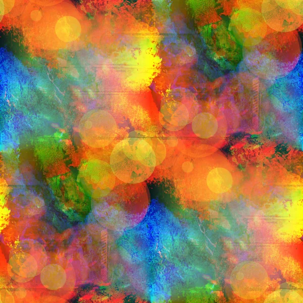 Солнечный свет бесшовные абстрактного искусства красный, синий, зеленый текстуры watercol — стоковое фото