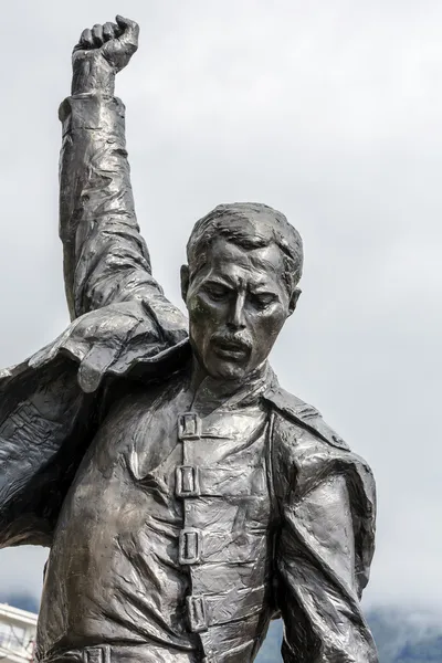 Фредди Меркьюри статуя крупным планом — стоковое фото