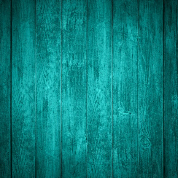 Бирюзовый деревянными фоне — стоковое фото