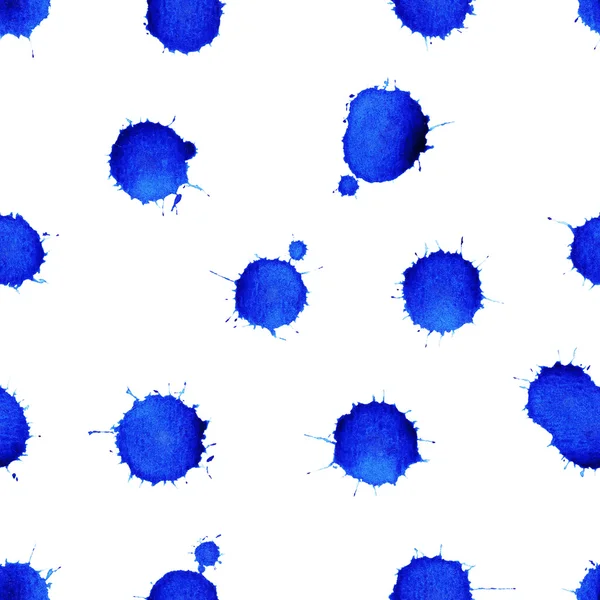 Абстрактная акварель чернил брызги, бесшовный фон Лицензионные Стоковые Фото