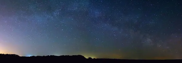 MilkyWay Панорама — стоковое фото