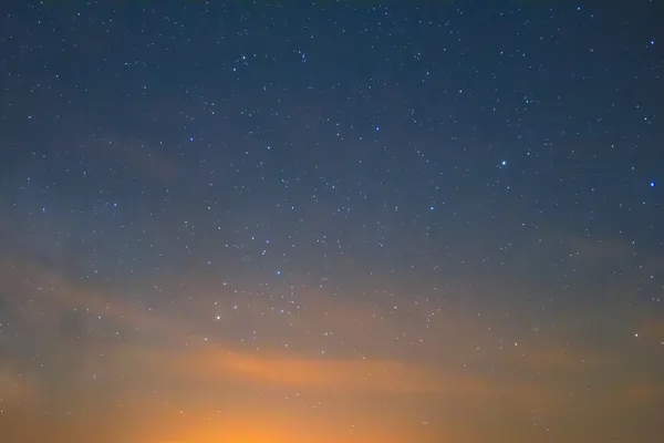 Ночного неба после захода солнца — стоковое фото