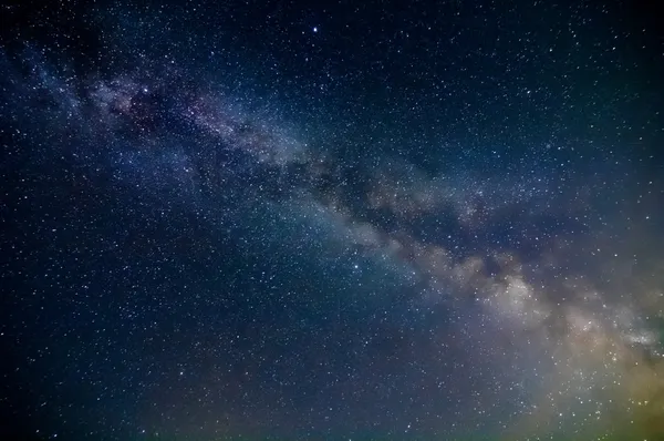 Сцена ночи Млечный путь — стоковое фото