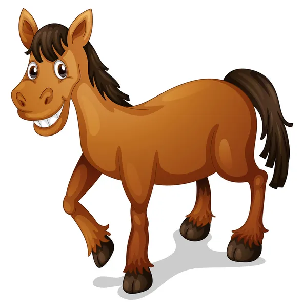 Мультфильм лошади — стоковый вектор