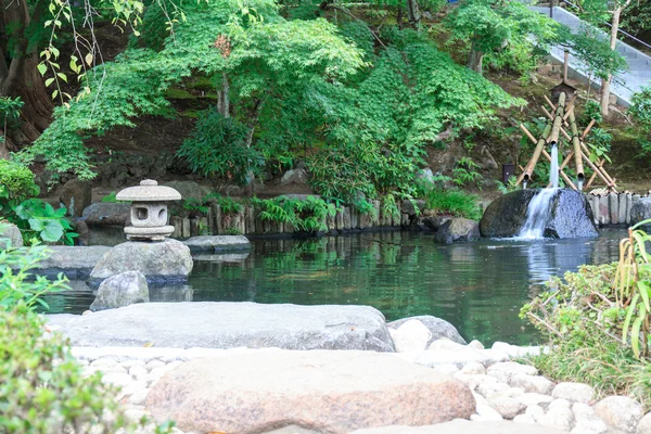 Сад в японском стиле — стоковое фото