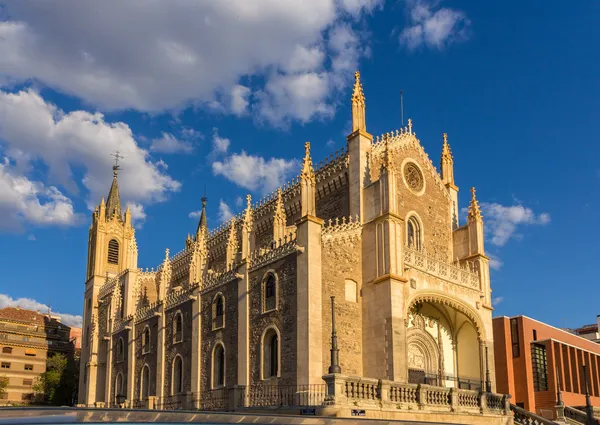 Церковь Сан Херонимо Эль realo в Мадрид, Испания — стоковое фото