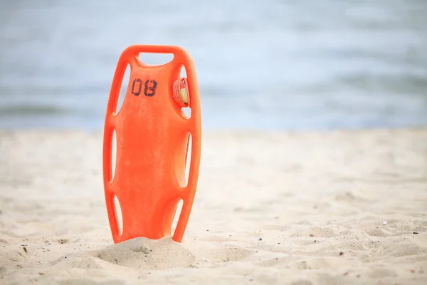 Спасатель пляжа спасательное оборудование — стоковое фото