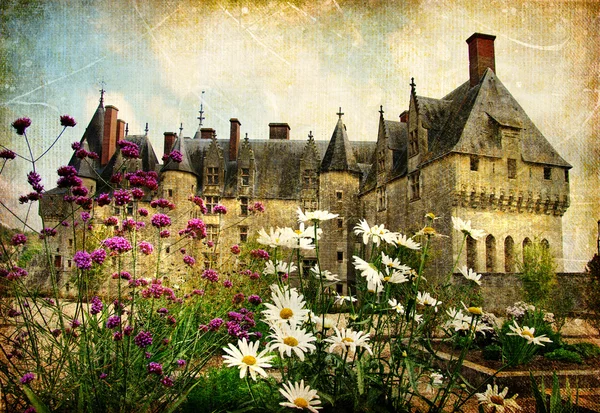 Замки Франции - Художественная фотография — стоковое фото