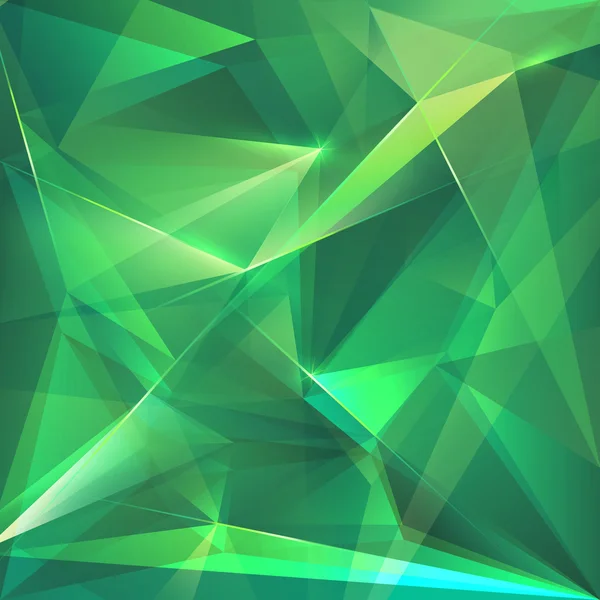 Абстрактный фон модные изумрудно зеленый кристалл — стоковое фото