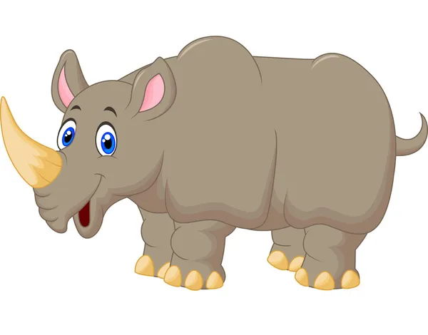 Милый носорог Лицензионные Стоковые Векторы
