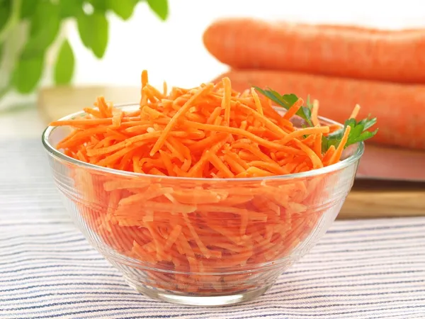 Морковь, крупным планом — стоковое фото