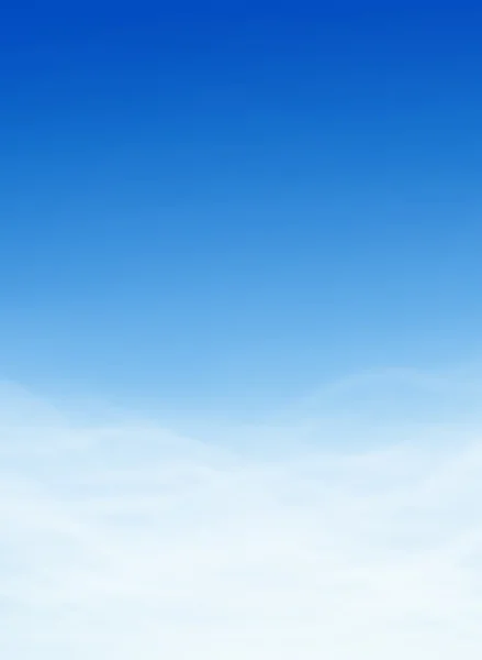 Синее небо — стоковое фото