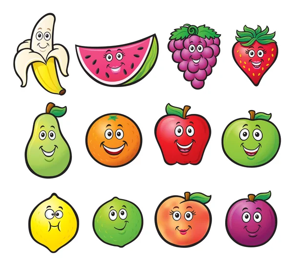 Двенадцать плодов персонажи Лицензионные Стоковые Фото