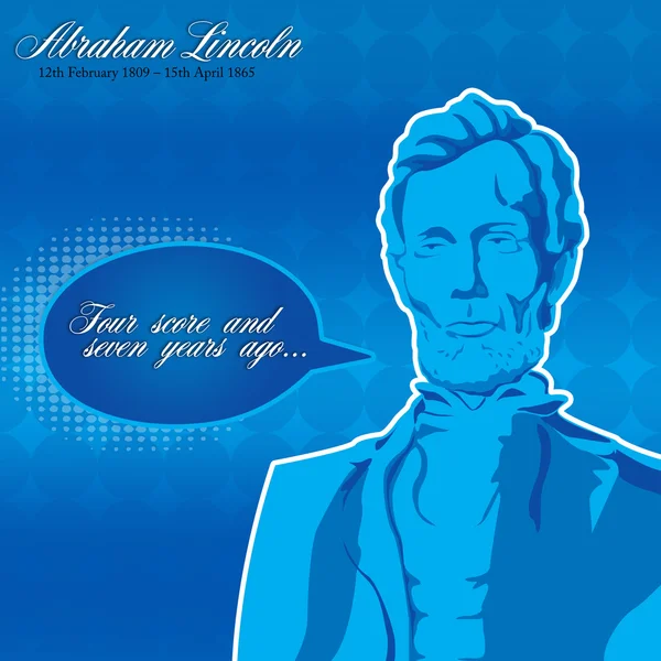Abraham Линкольн — стоковое фото