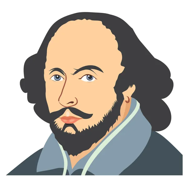 Иллюстрация Уильяма Шекспира — стоковое фото