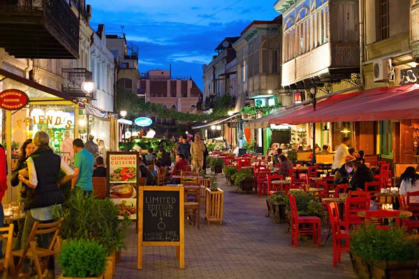 Улица старого города Тбилиси — стоковое фото