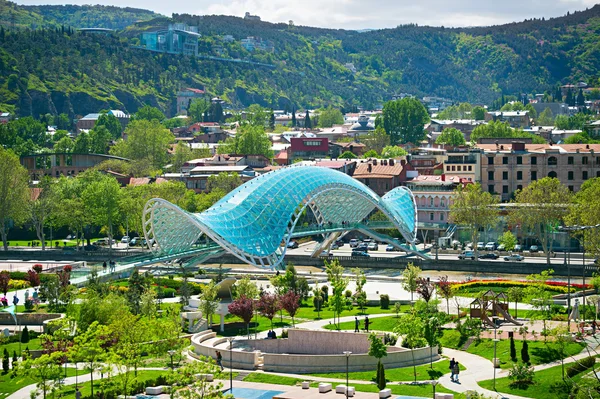 Мост мира, Тбилиси, Грузия — стоковое фото