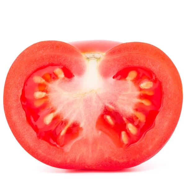 Половина томатного овоща — стоковое фото