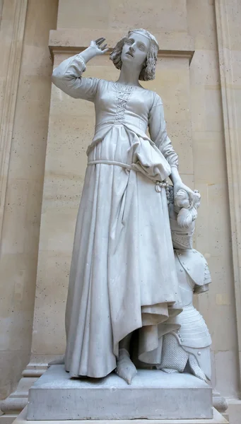 Old Monument of Jeanne d'Arc (Joan of Arc) — стоковое фото