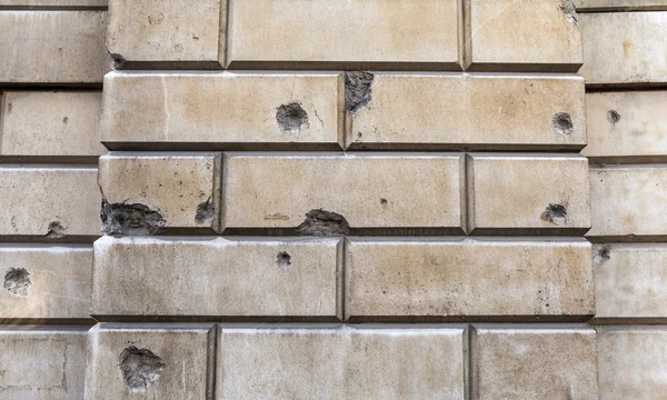 Признаки Блиц бомбы ущерб в Лондоне — стоковое фото