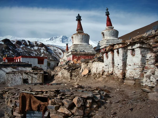 BUDDHIST MONASTERIES LADAKH & ZANSKAR ( JAMMU & KASHMIR / INDIA ) — стоковое фото