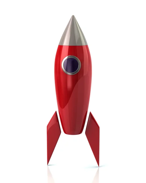 Значок космической ракеты — стоковое фото