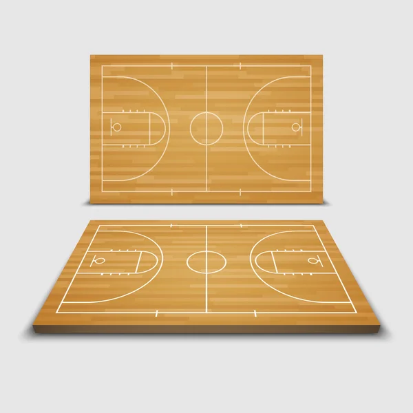 Векторные Field.vector баскетбола — стоковый вектор