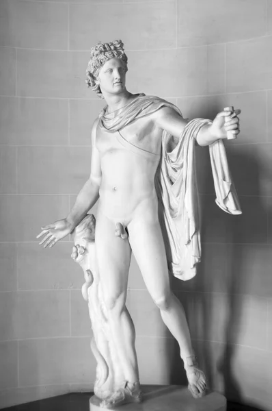 Статуя Аполлона Бельведер — стоковое фото