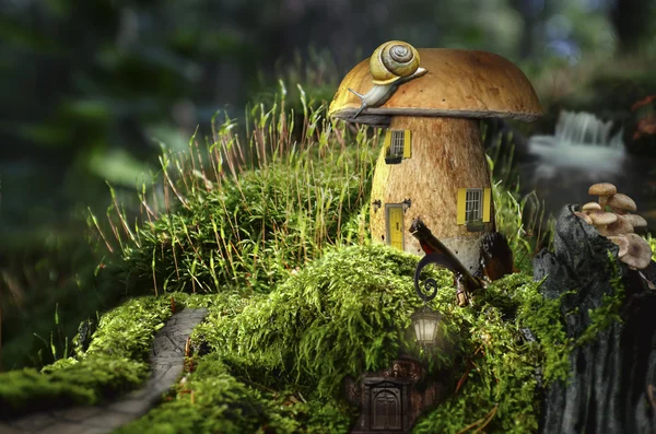Fairy house (mushroom) — стоковое фото