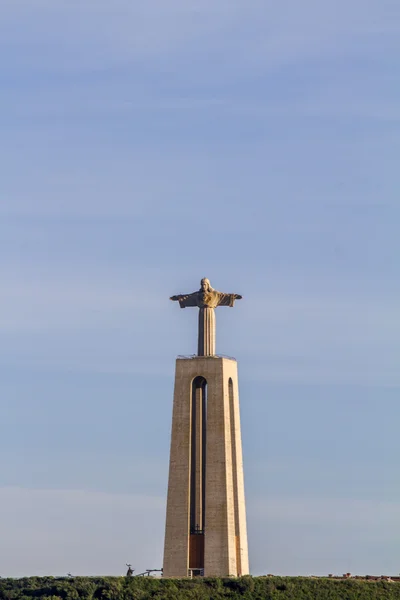 Famous landmark, Cristo Rei (Christ the King) Стоковая Картинка