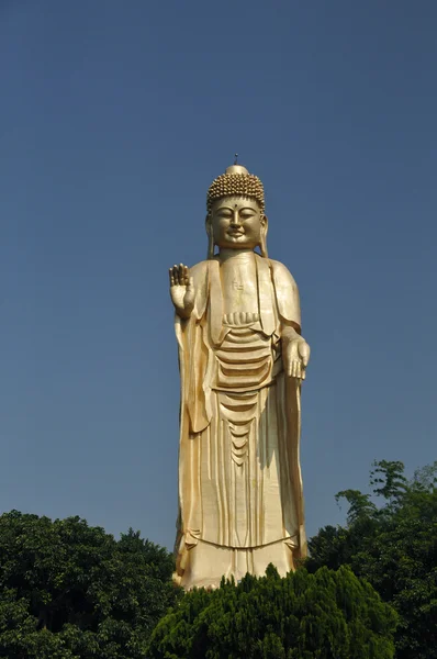 Гигантская статуя Будды меди Стоковое Фото