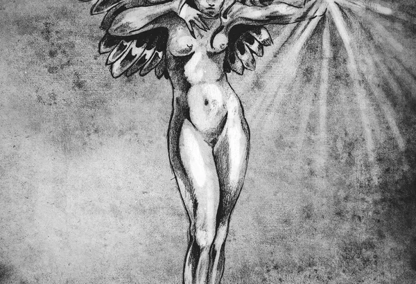 Волшебный ангел — стоковое фото