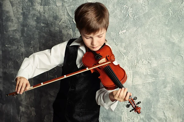 Violinist. Musical education. Стоковая Картинка