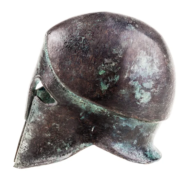 Древние греческие шлем — стоковое фото